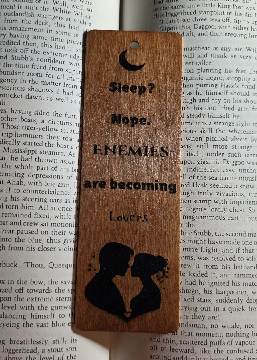 Sleep? Nope. Enemies Are Becoming Lovers Smart Bookmark